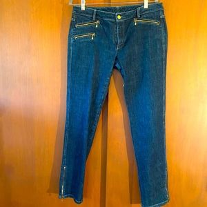 St John jeans with zippers